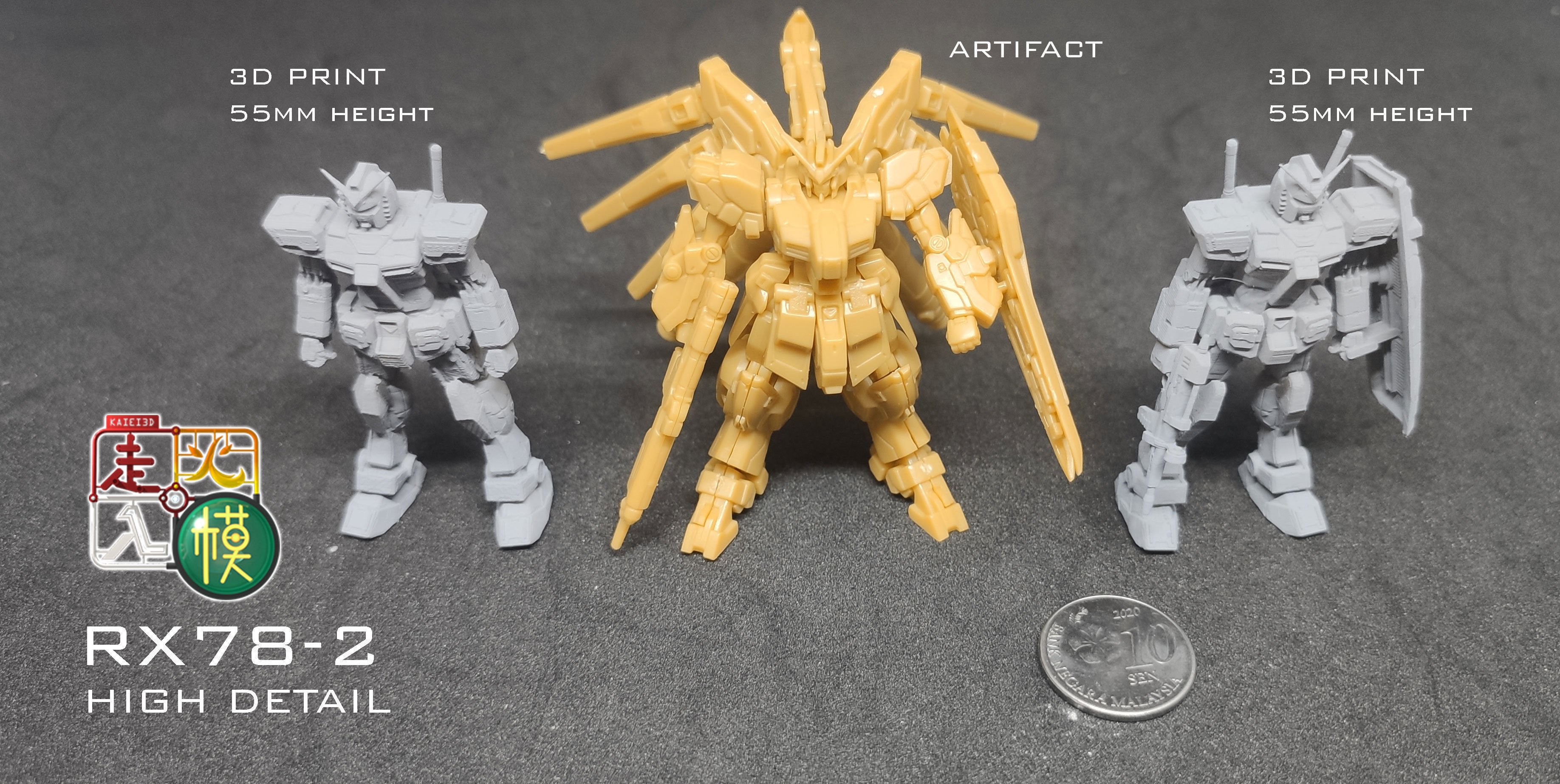 High Detail RX78 2 3D print model_1