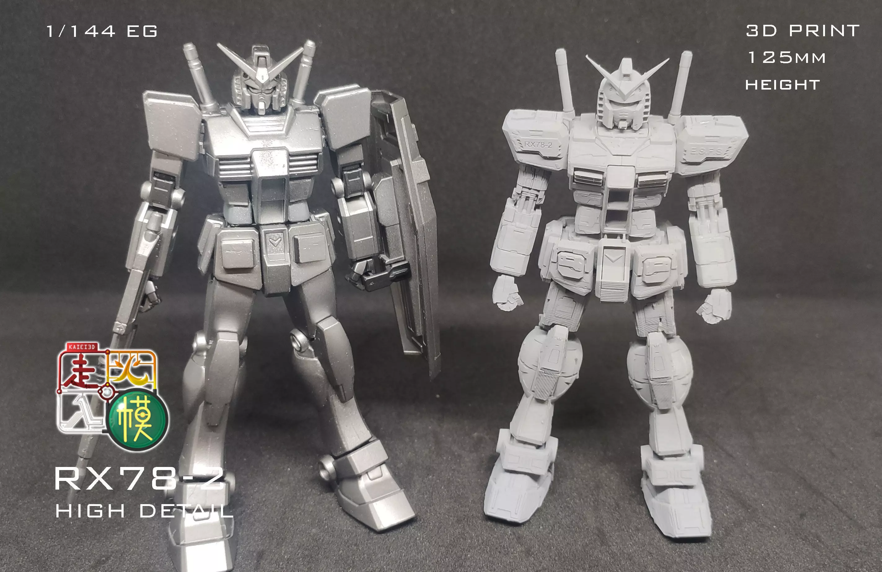 High Detail RX78 2 3D print model_0