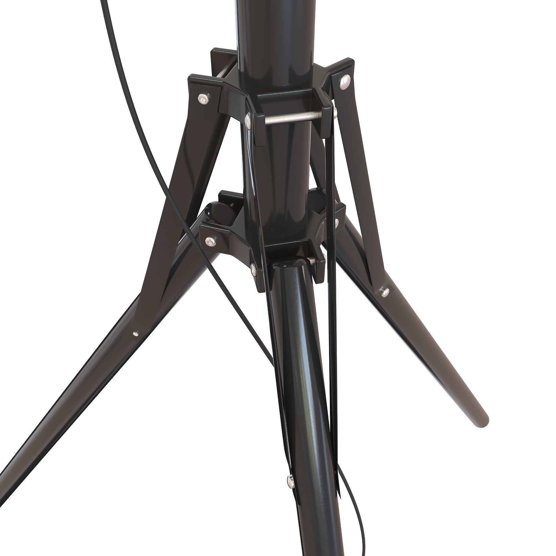 Hama SpotLight Steady 120 LED Ring Light 3D model_7