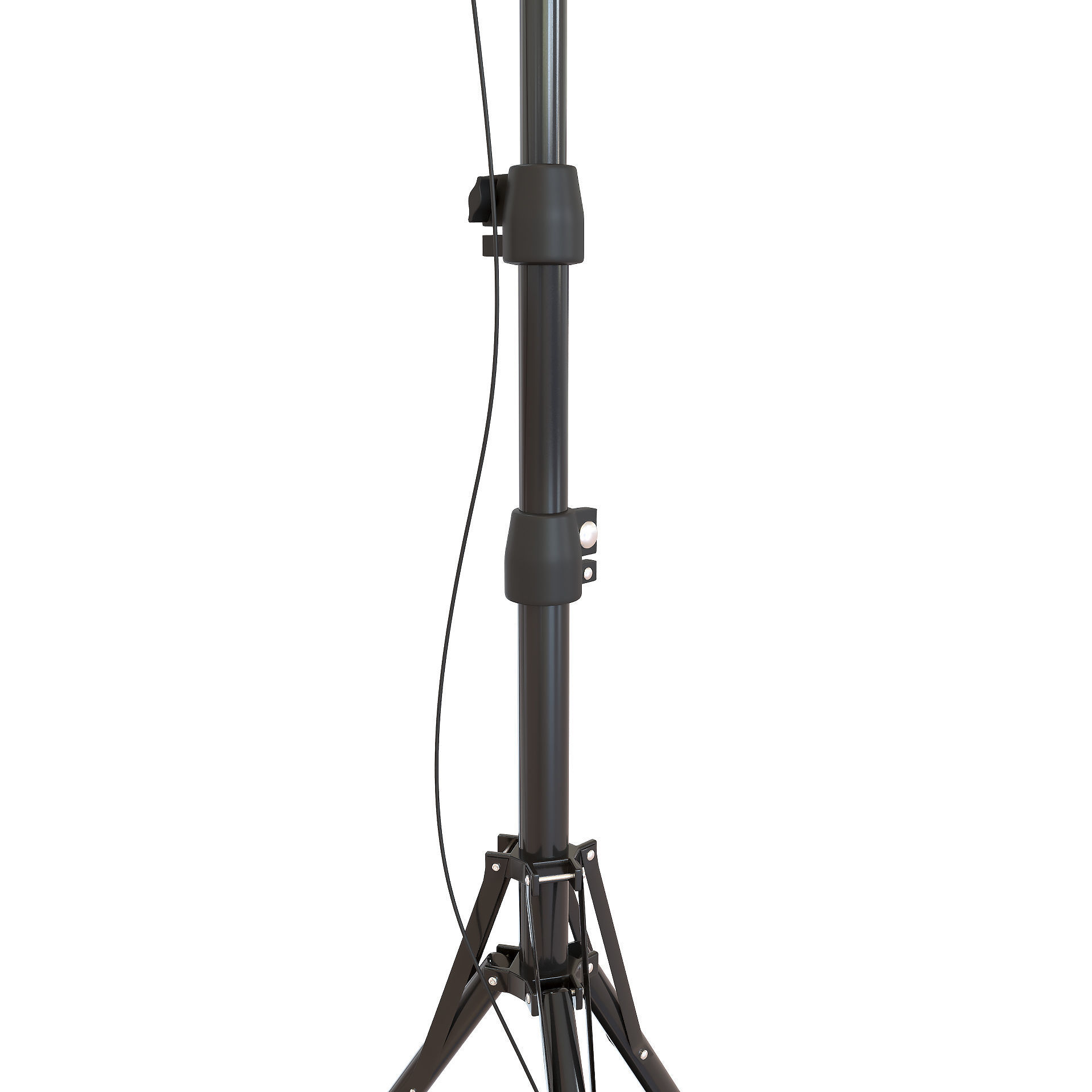 Hama SpotLight Steady 120 LED Ring Light 3D model_6