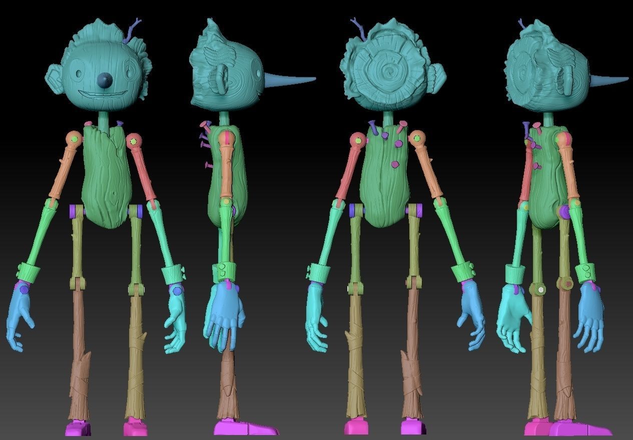 PINOCHO GUILLERMO DEL TORO NETFLIX 3D print model_6