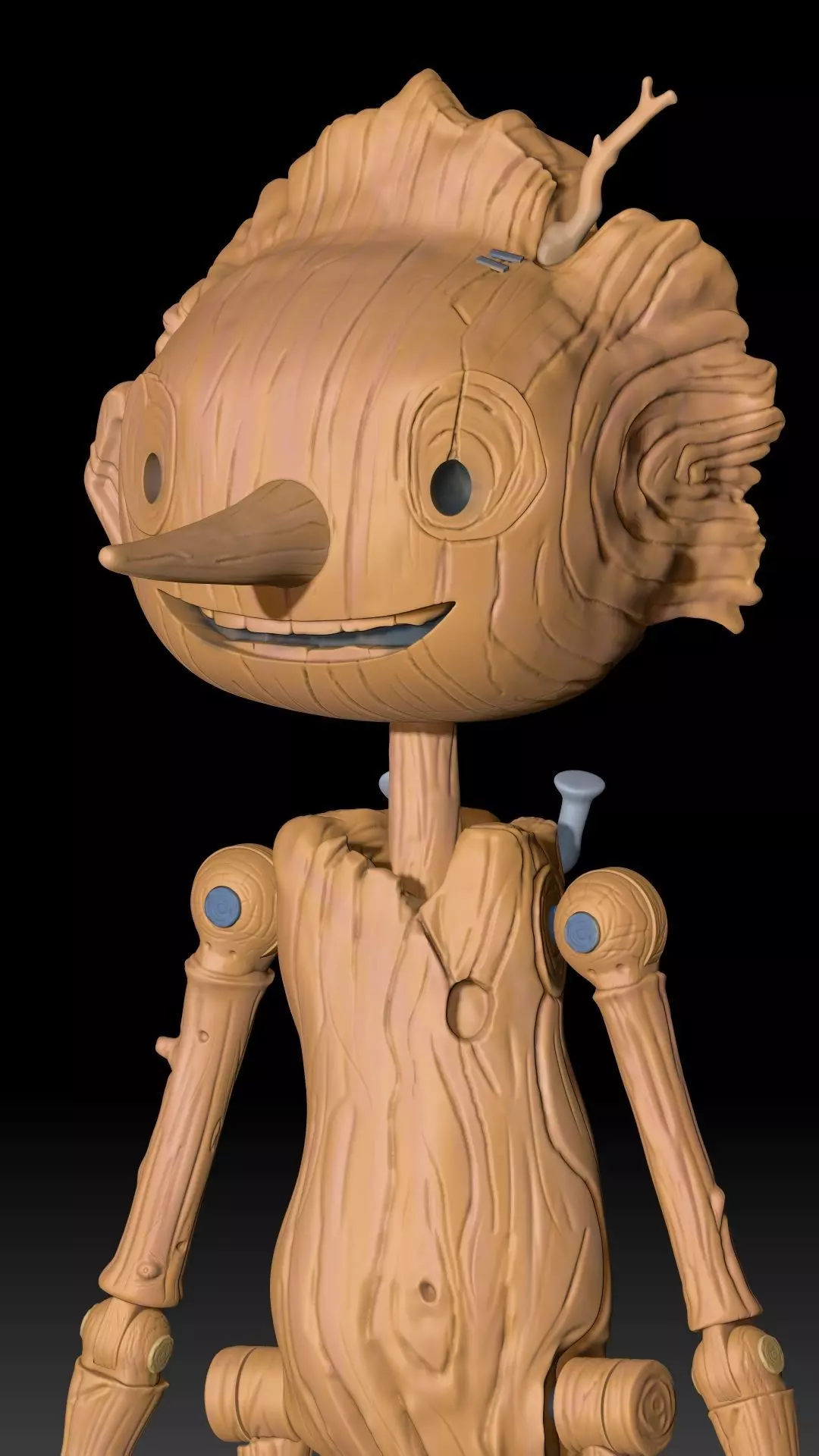 PINOCHO GUILLERMO DEL TORO NETFLIX 3D print model_0