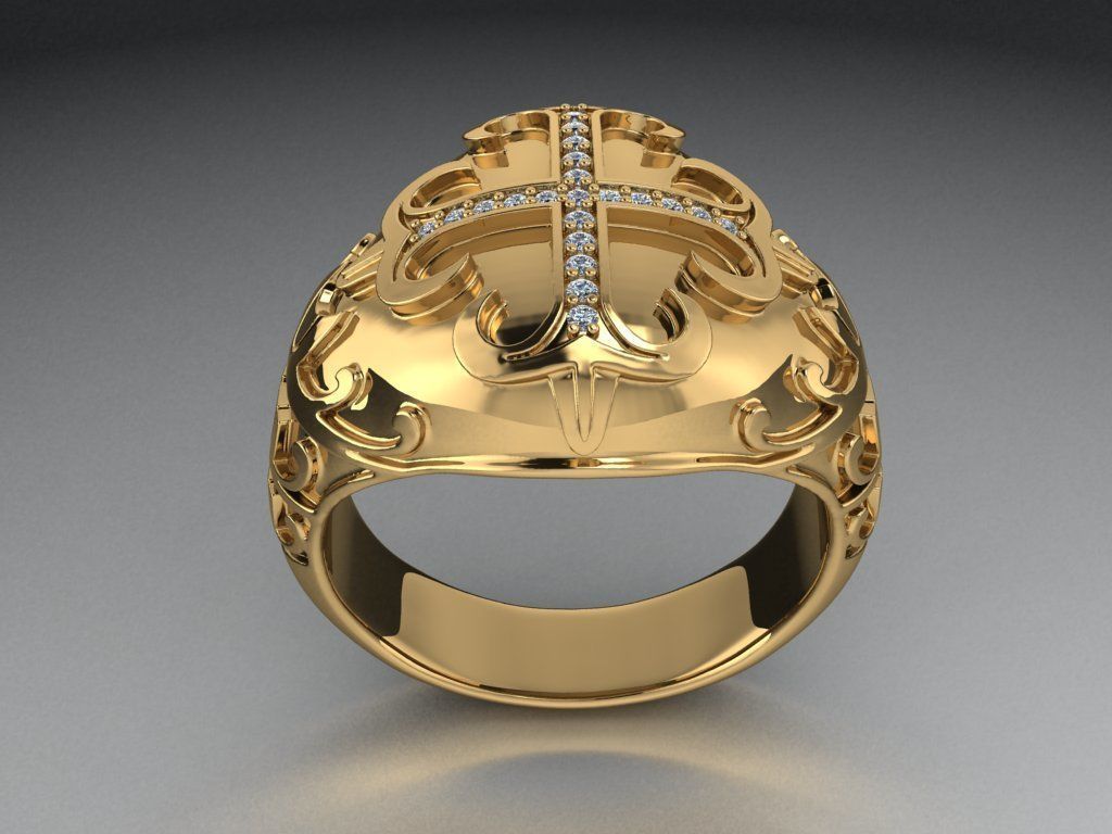 Cross ring   469 3D print model_1