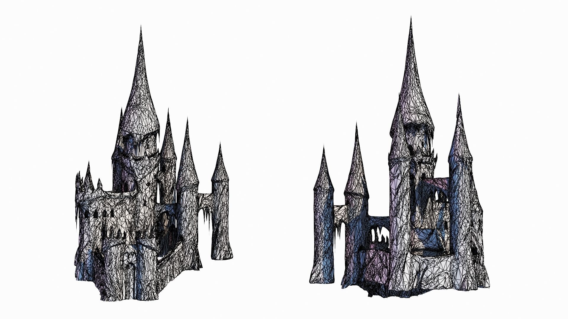 Ice Castle 3D model_5