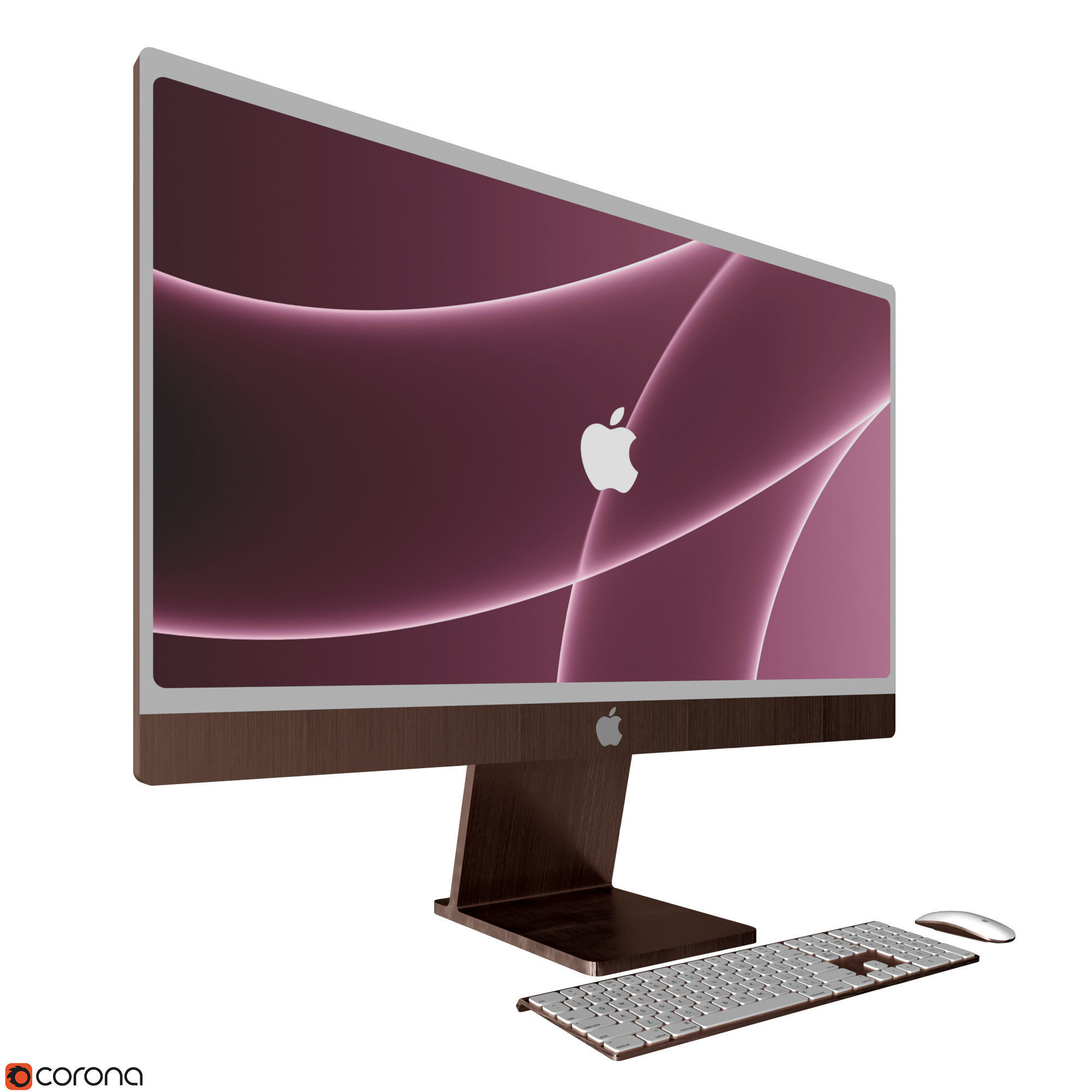 New iMac All Colors 3D model_3