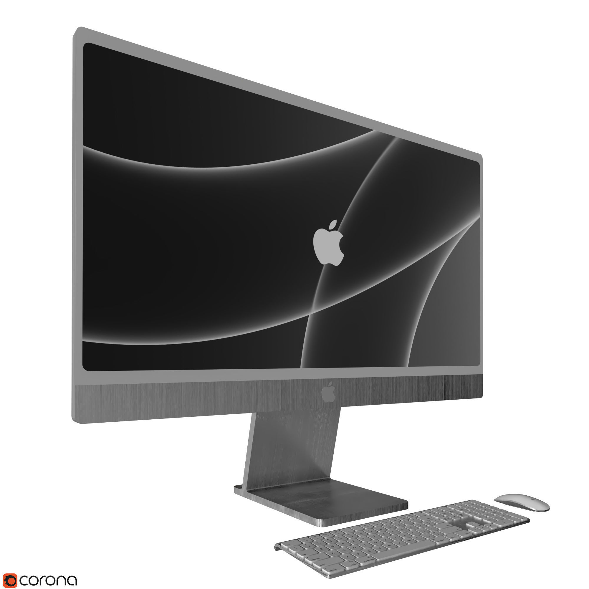 New iMac All Colors 3D model_1
