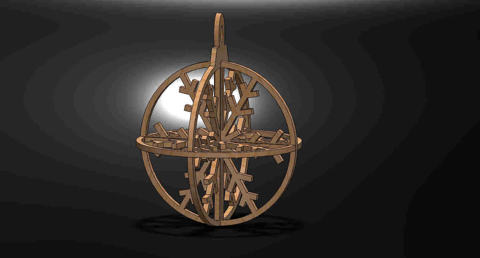 Christmas toy decor for 3D printing or for laser cutting 3D print model_2