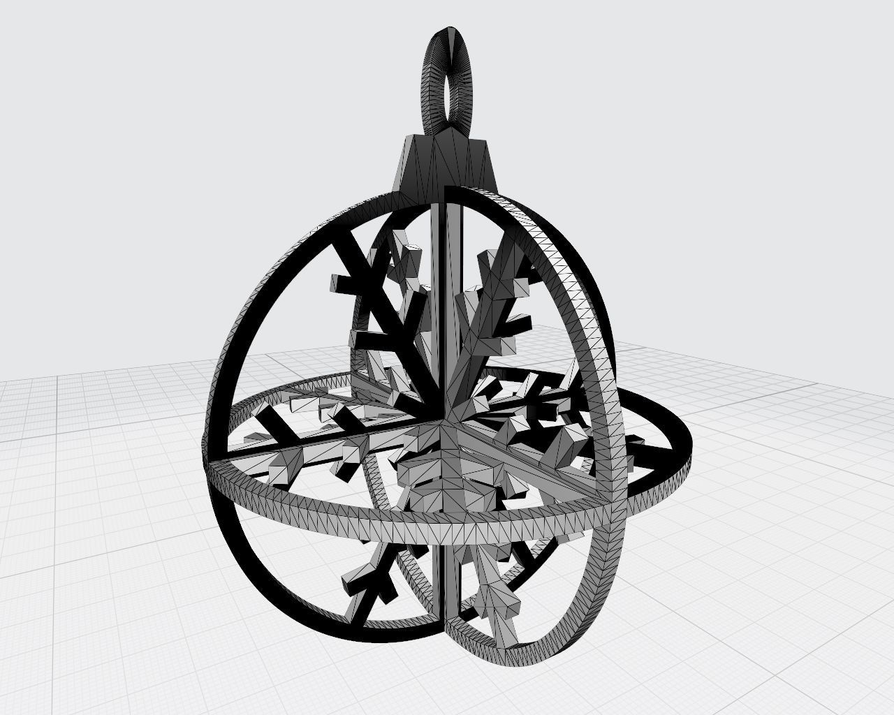 Christmas toy decor for 3D printing or for laser cutting 3D print model_7