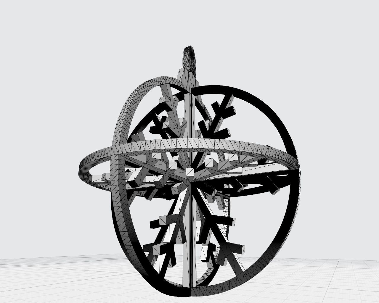 Christmas toy decor for 3D printing or for laser cutting 3D print model_8