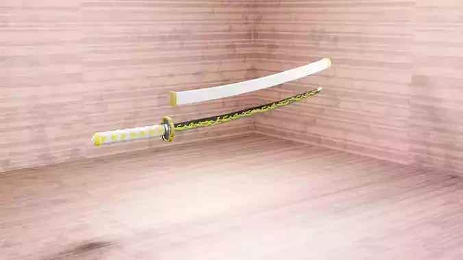 Demon Slayer - Zenitsu Nichirin blade - Sword