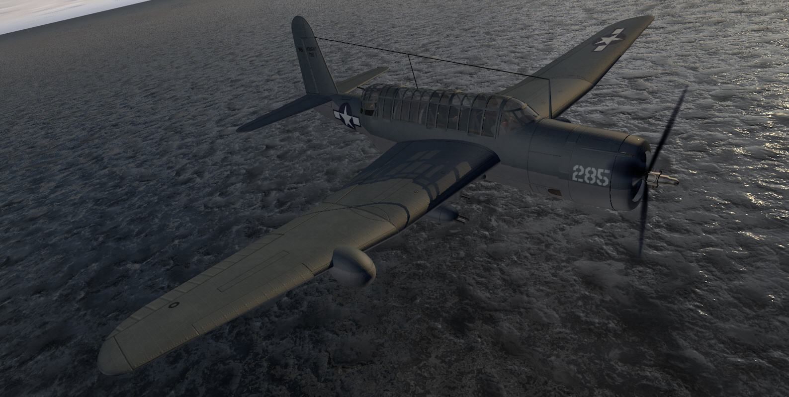 Vought TBU-1 Seawolf or Consolidated TBY-1 Seawolf 3D model_9