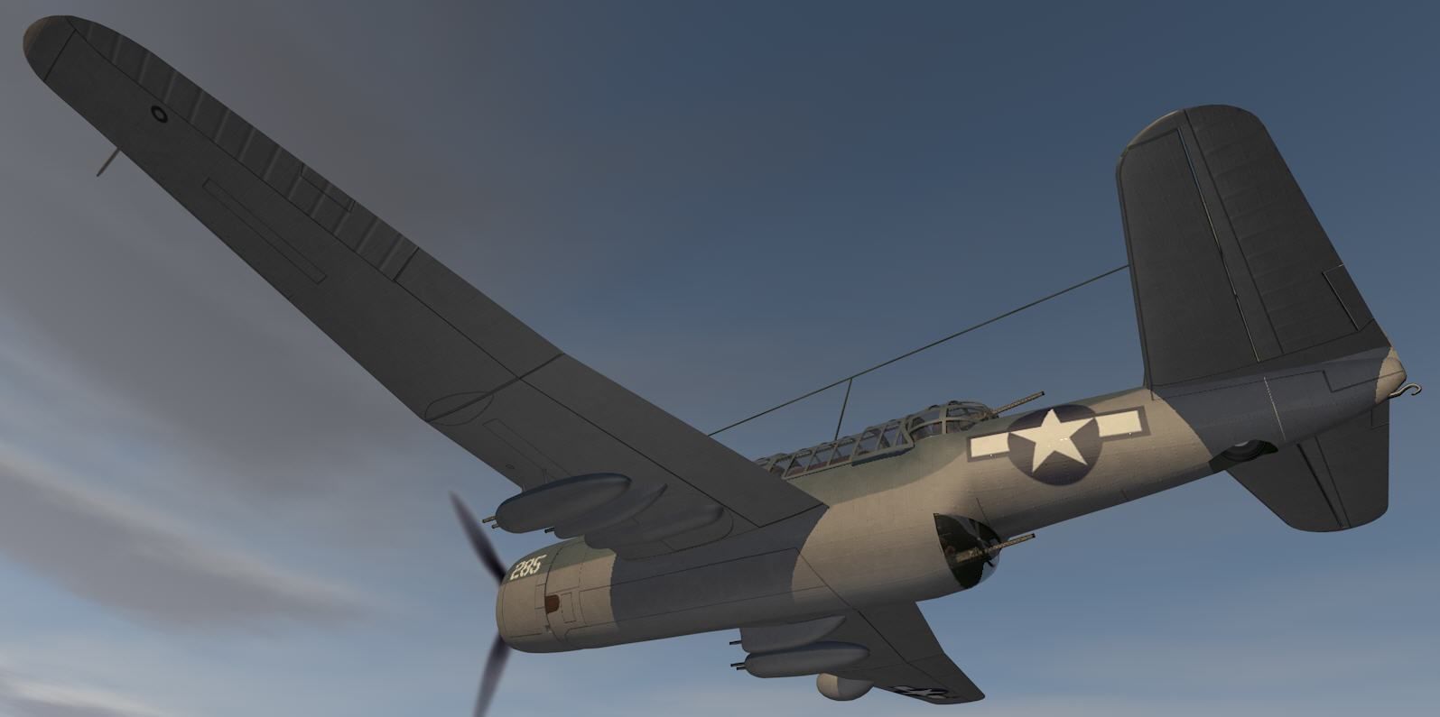 Vought TBU-1 Seawolf or Consolidated TBY-1 Seawolf 3D model_13