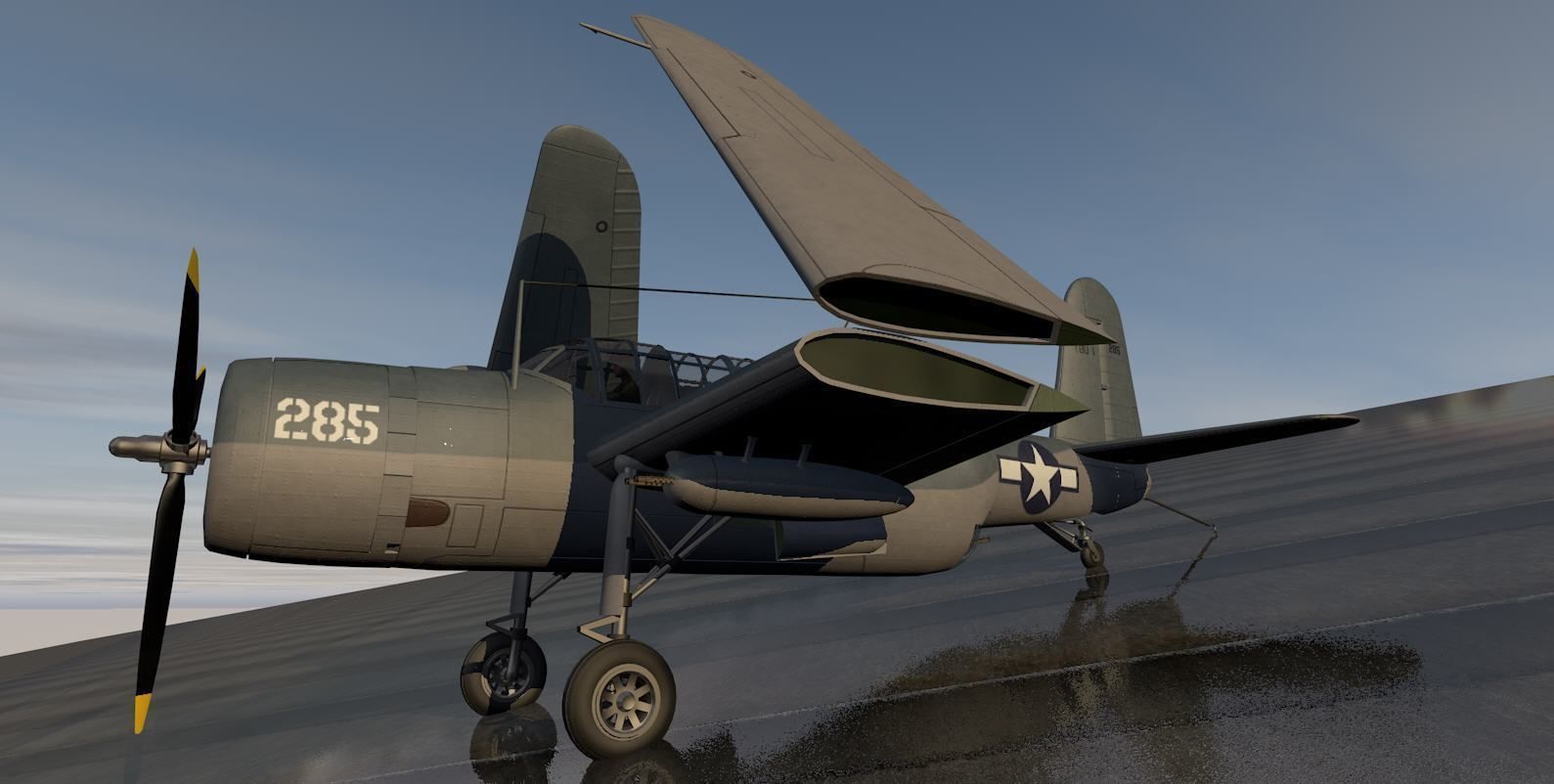 Vought TBU-1 Seawolf or Consolidated TBY-1 Seawolf 3D model_8