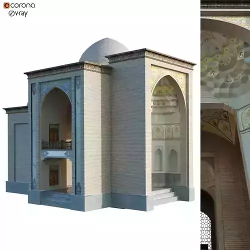 old islamic turkish tomb set 140