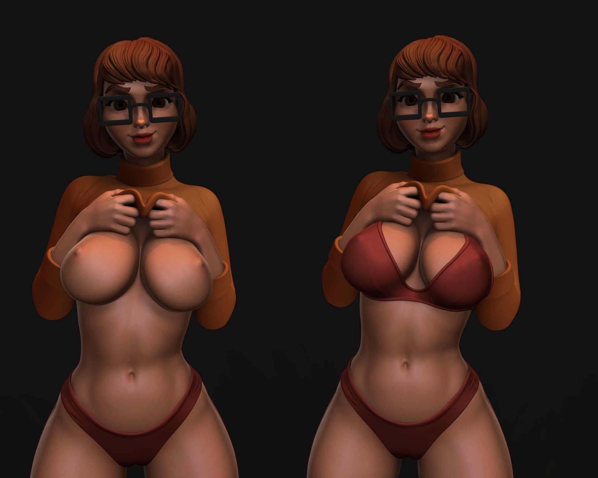 Velma from Scooby-Doo fanart 3D print model_2