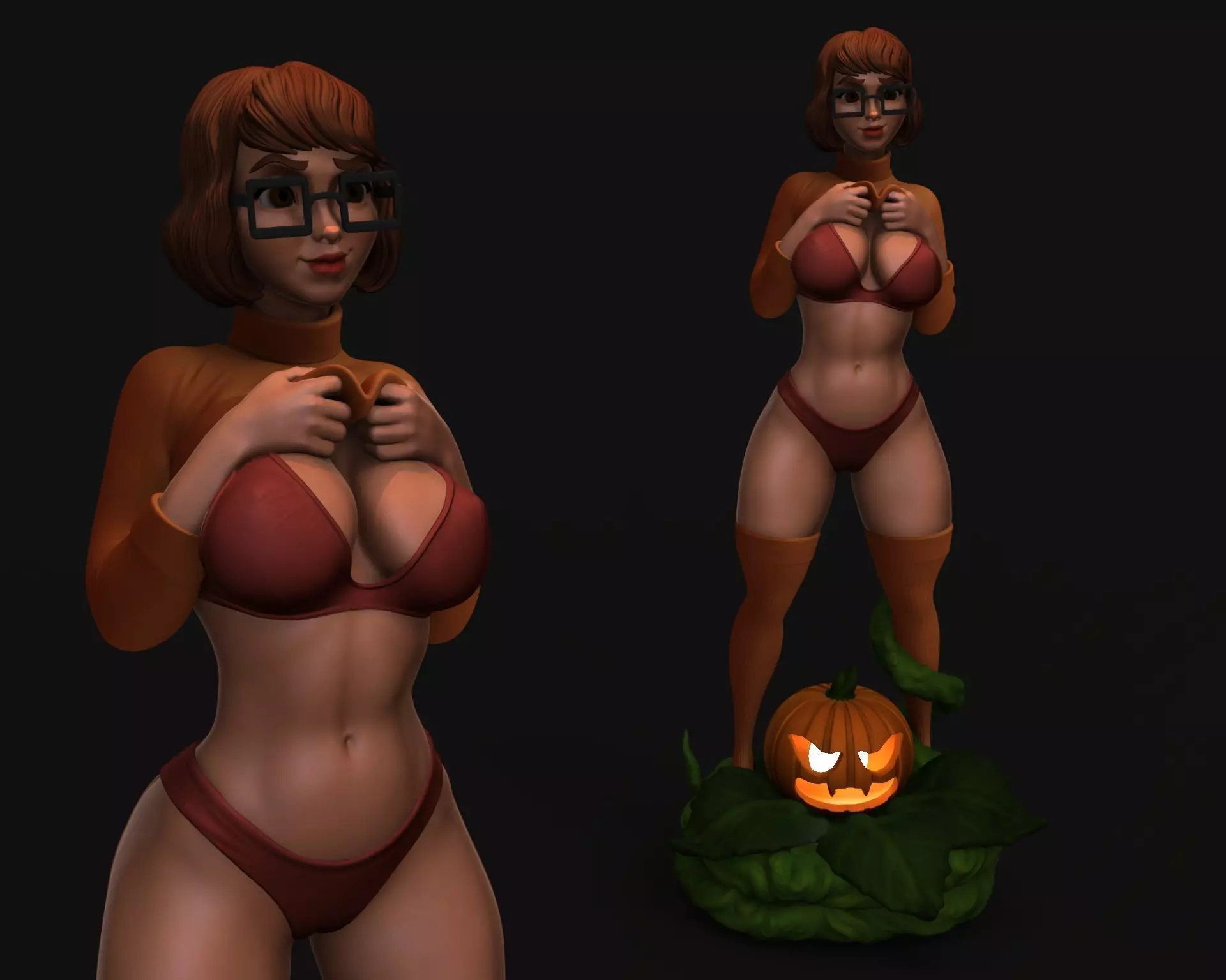 Velma from Scooby-Doo fanart 3D print model_0