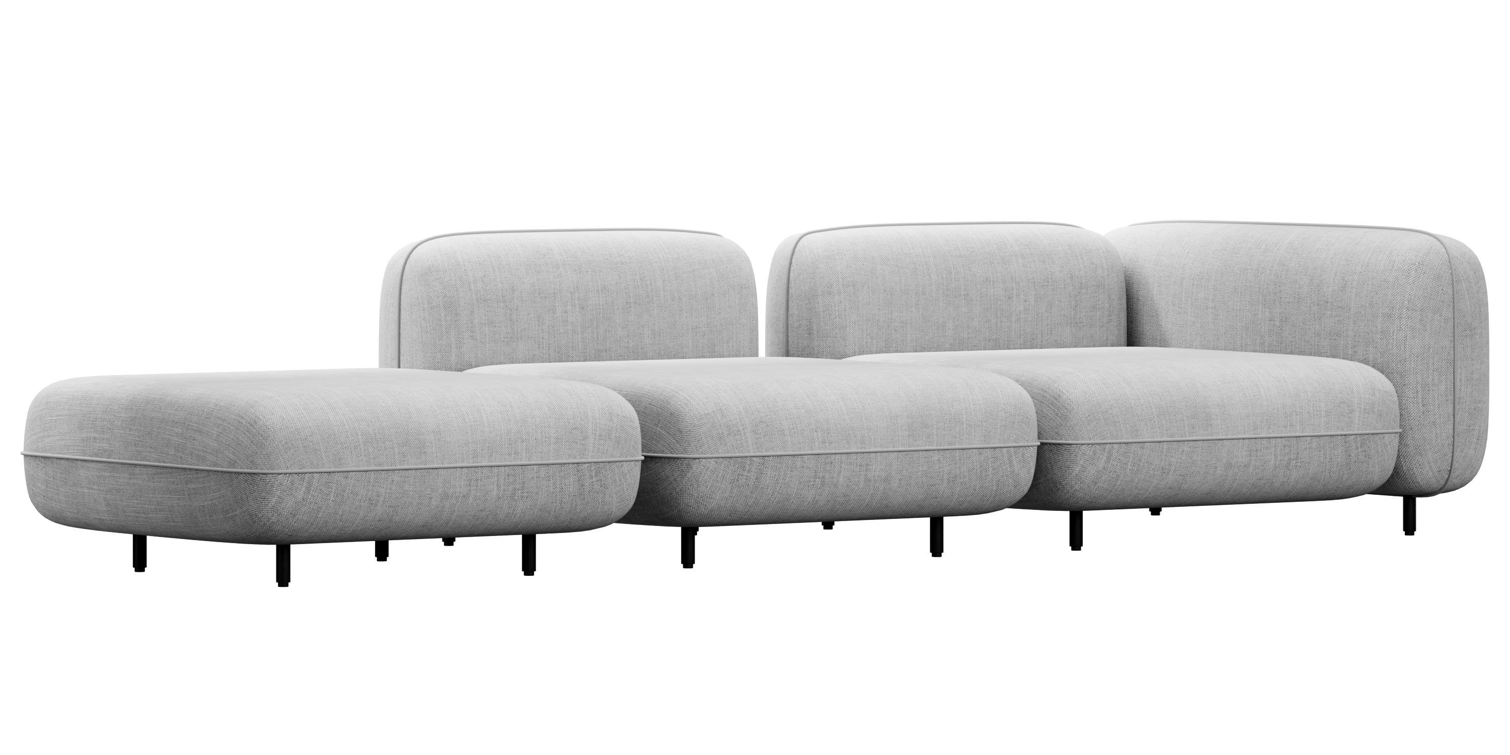 Delavega modular sofa dp1 d2 dp4 3D model_5