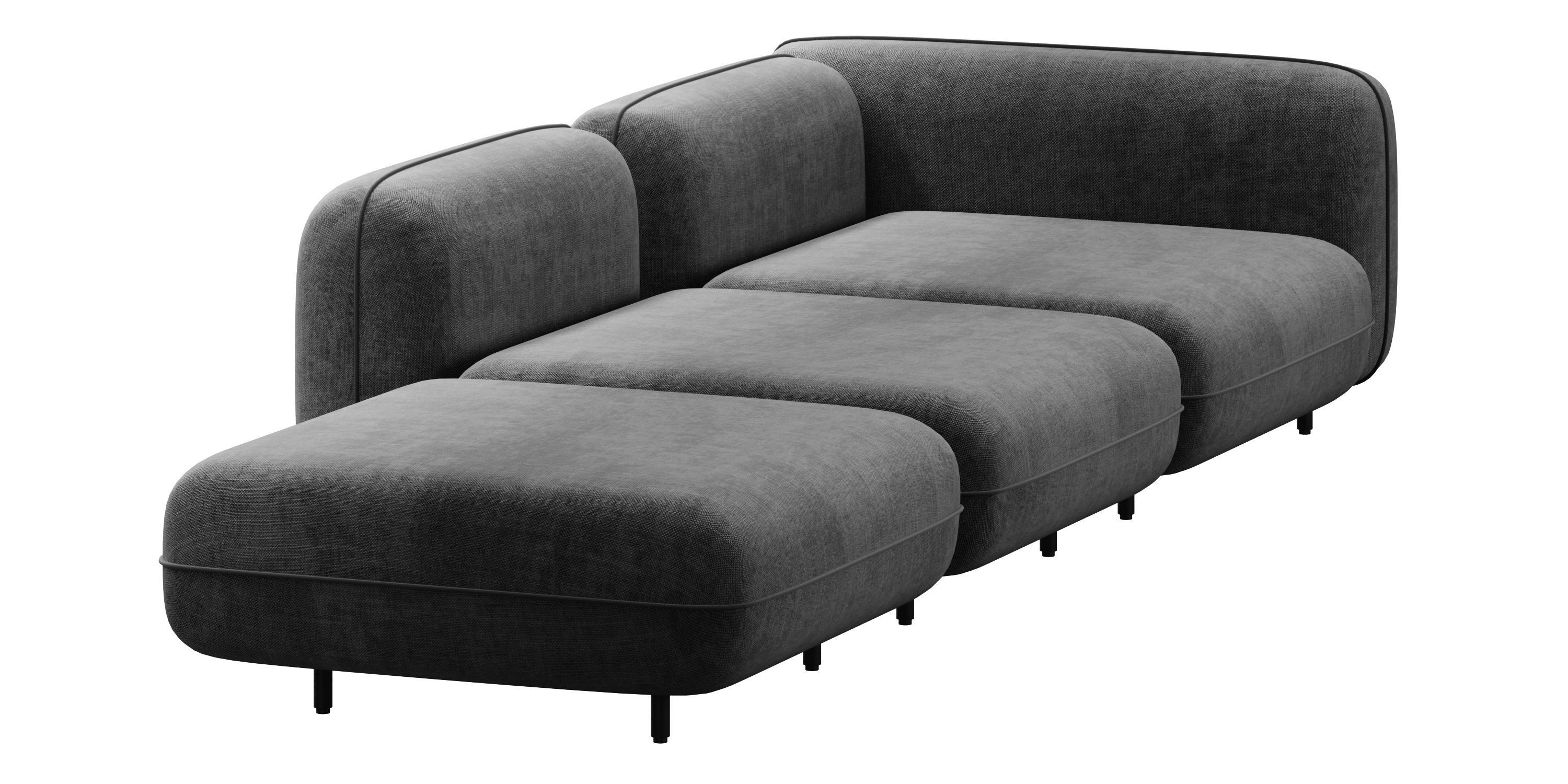 Delavega modular sofa dp1 d2 dp4 3D model_1