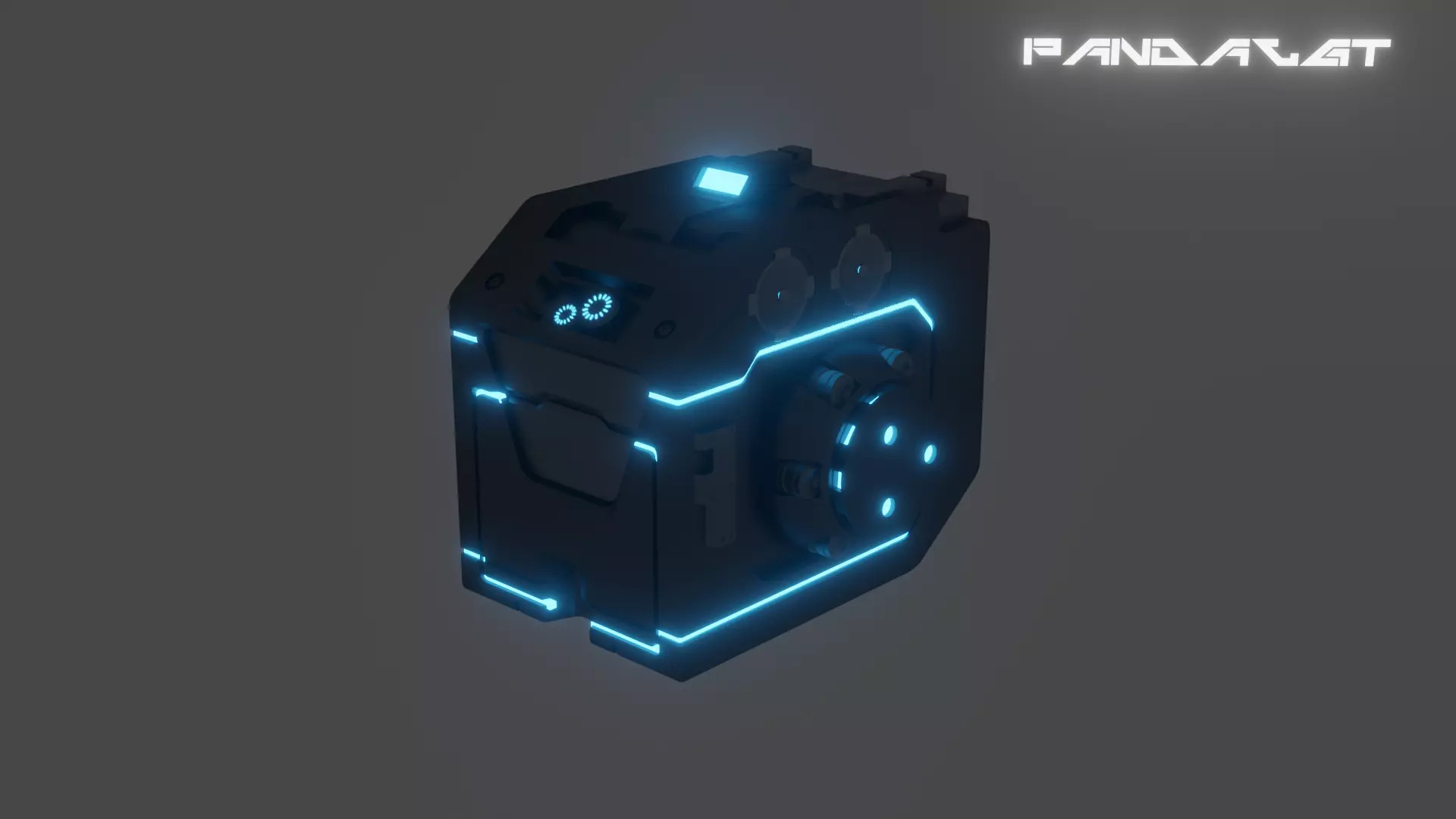 JK Futuristic Chest  Free low-poly 3D model_0