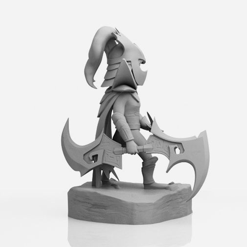 Phantom Assassin Chibi - DOTA 2 - 3D Print Collection 3D print model_8