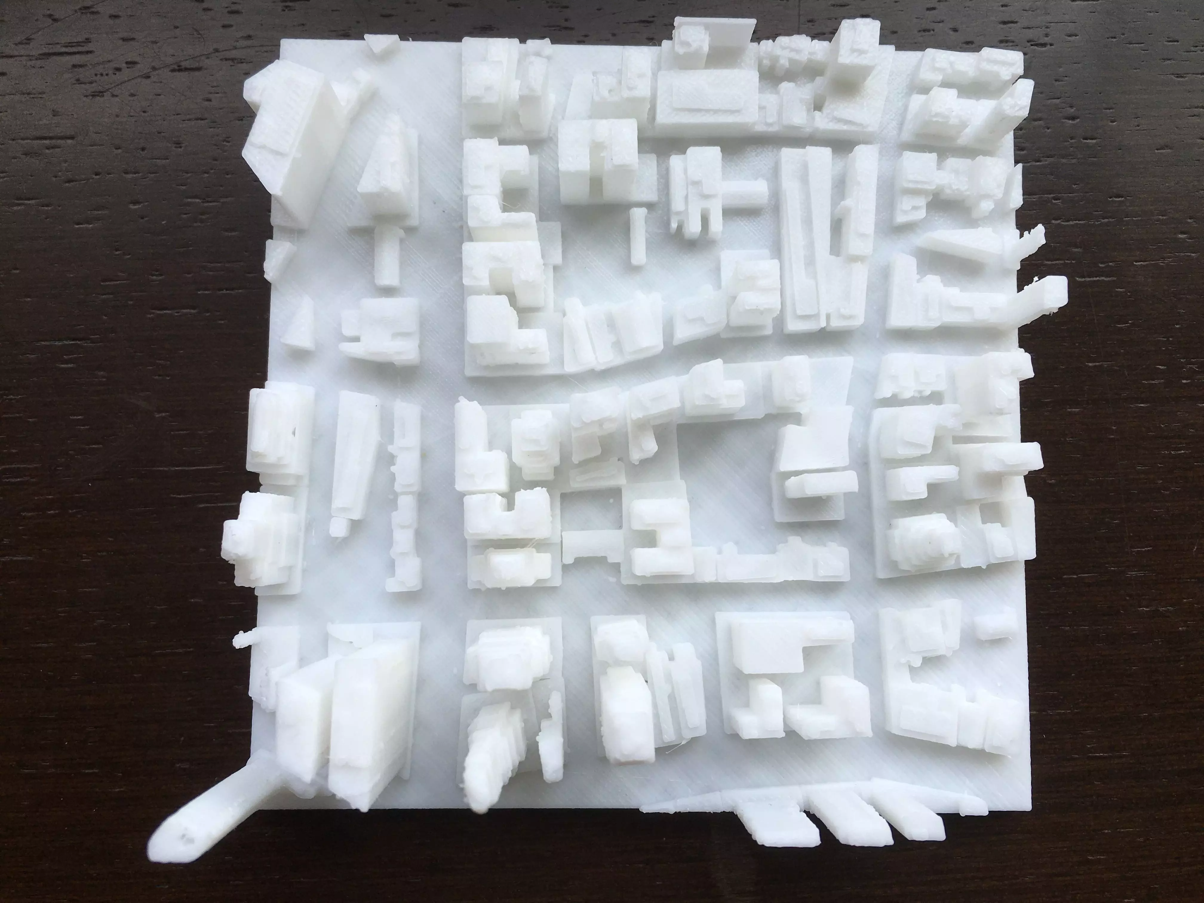 3D CITY PUZZY 3D print model_0