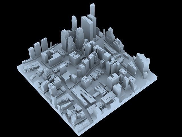 3D CITY PUZZY 3D print model_2