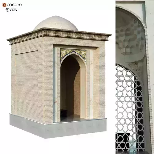 old seljukian style tomb set 141