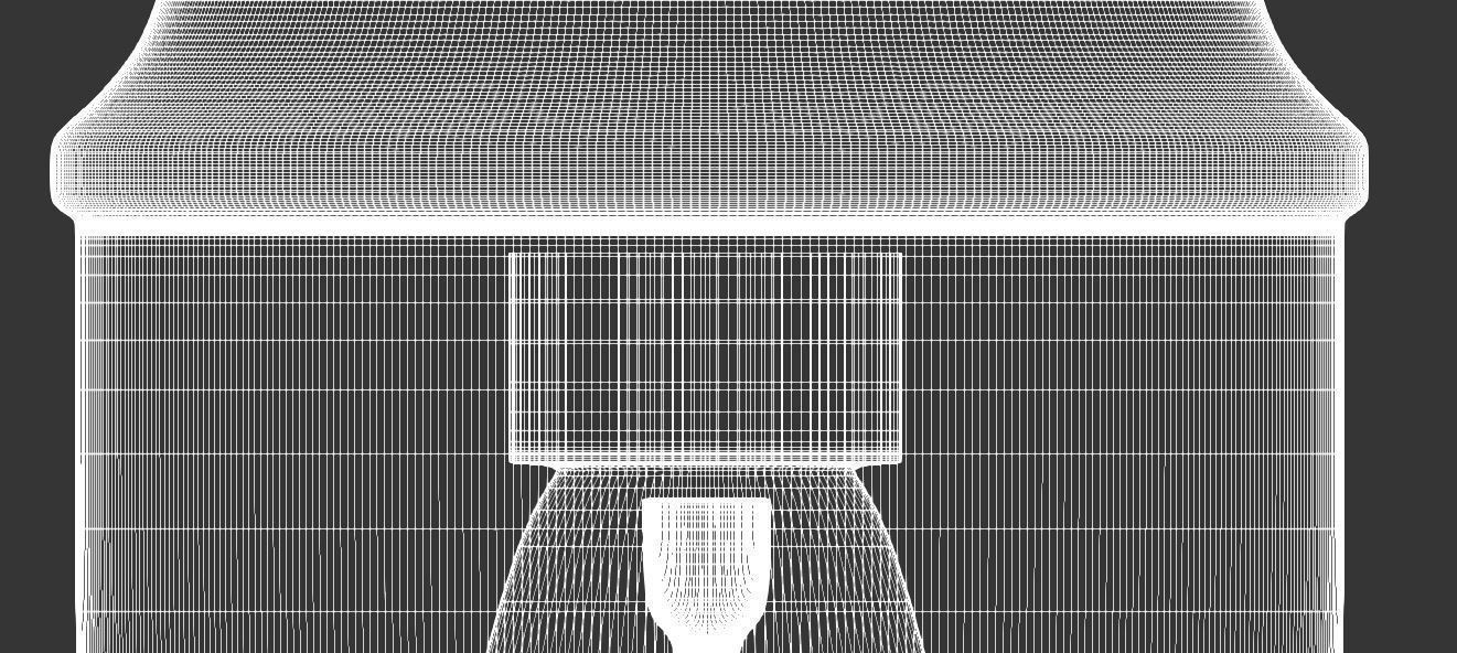 Vintage Pendant Light 3D model_4