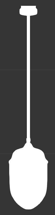 Vintage Pendant Light 3D model_3