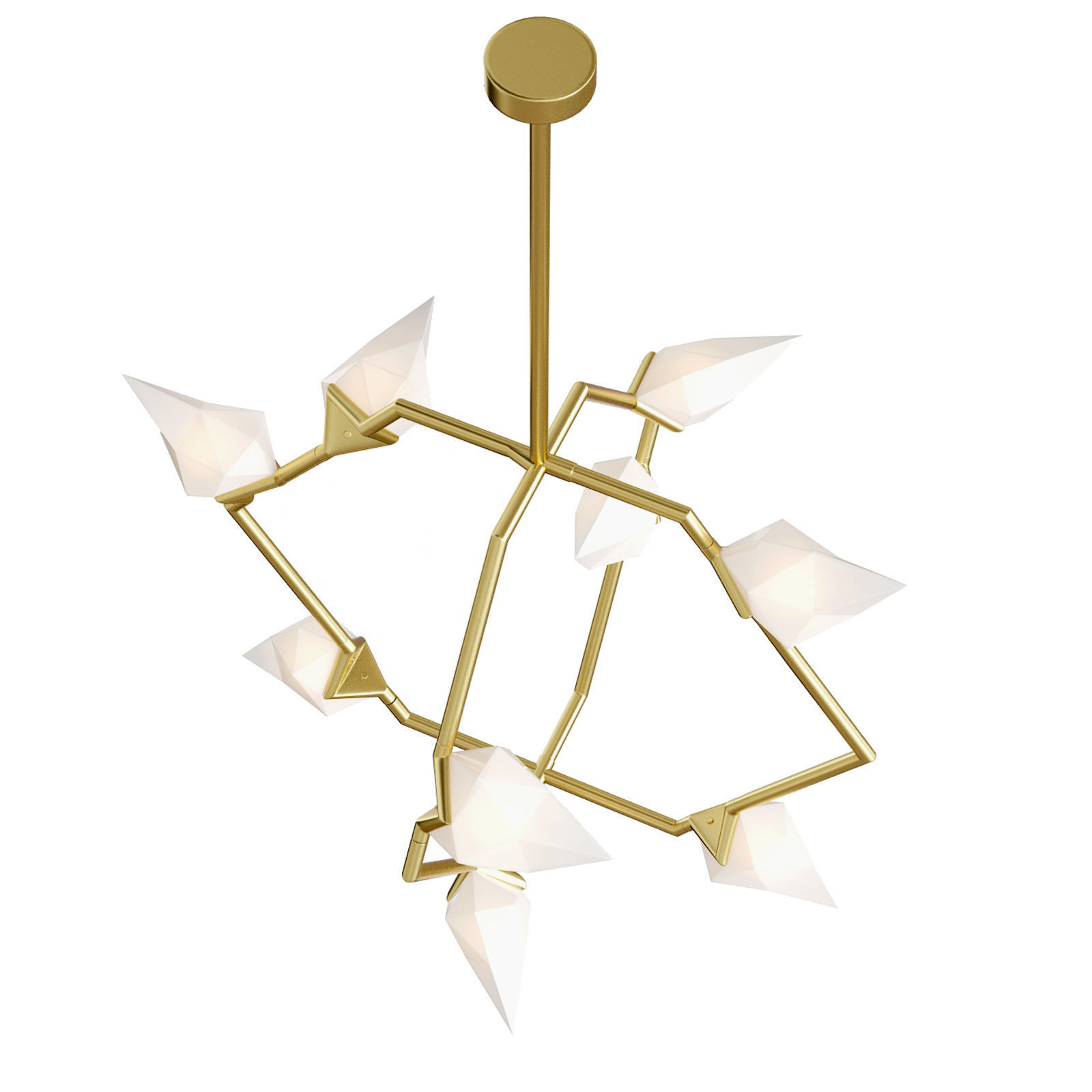 Roll Hill Seed 01 by Bec Brittain Chandelier Lamp 3D model_5