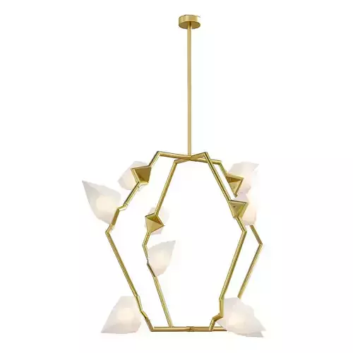 Roll Hill Seed 01 by Bec Brittain Chandelier Lamp