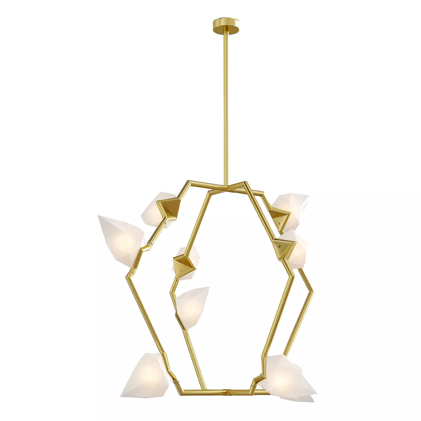 Roll Hill Seed 01 by Bec Brittain Chandelier Lamp 3D model_0