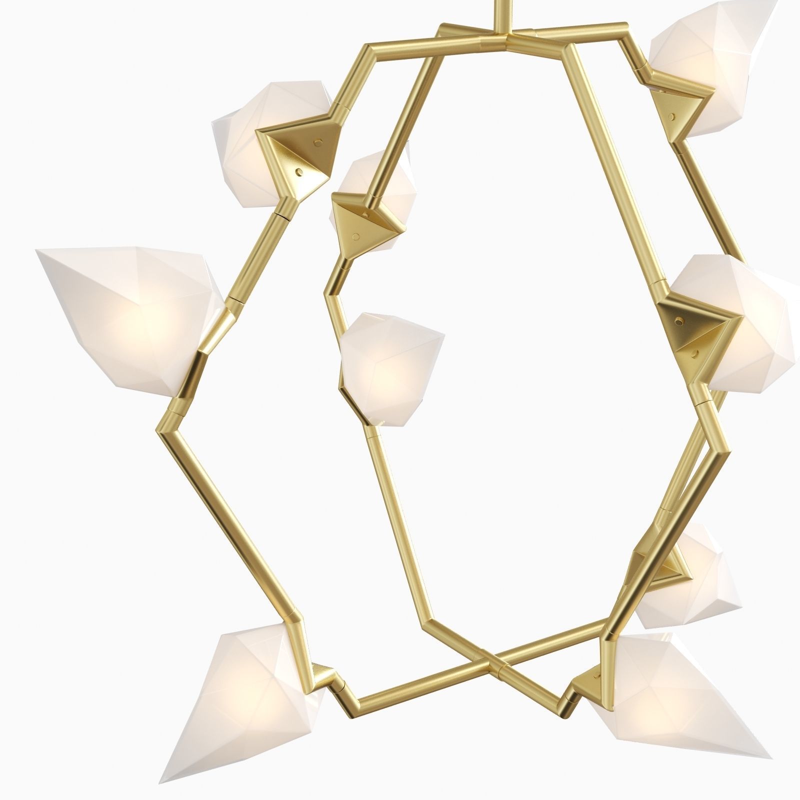 Roll Hill Seed 01 by Bec Brittain Chandelier Lamp 3D model_6