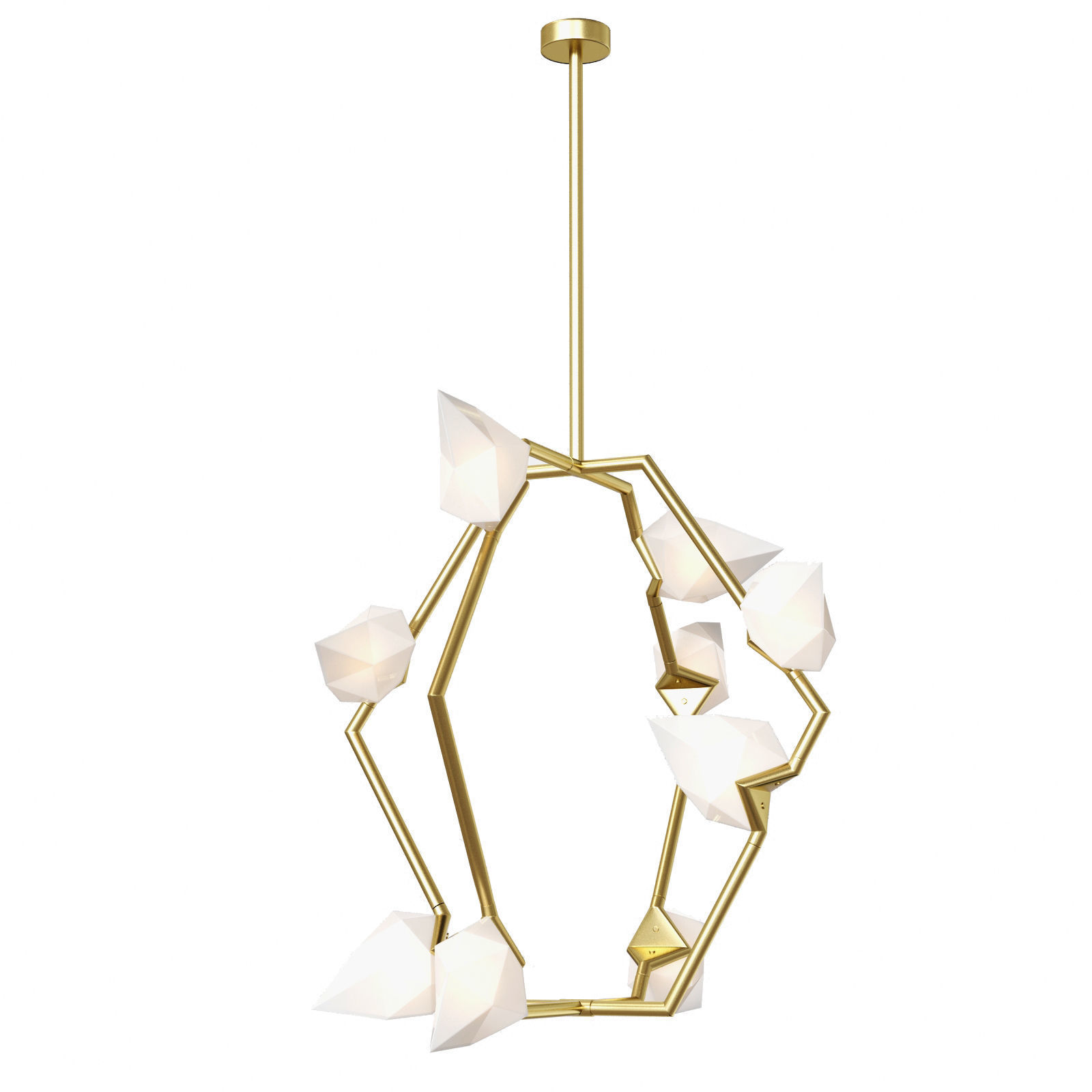 Roll Hill Seed 01 by Bec Brittain Chandelier Lamp 3D model_3