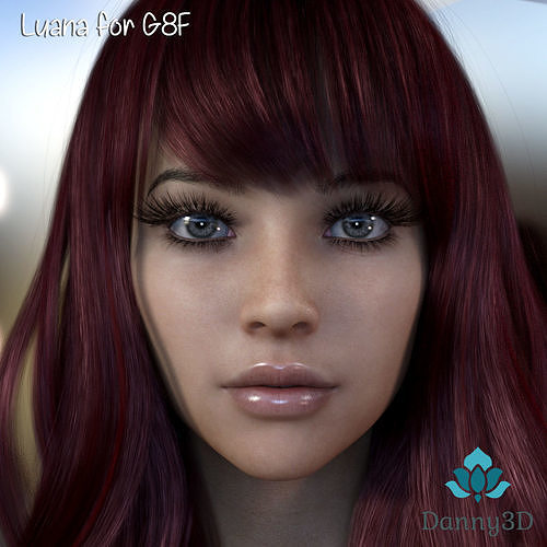 Luana for Genesis 8 Female 3D model