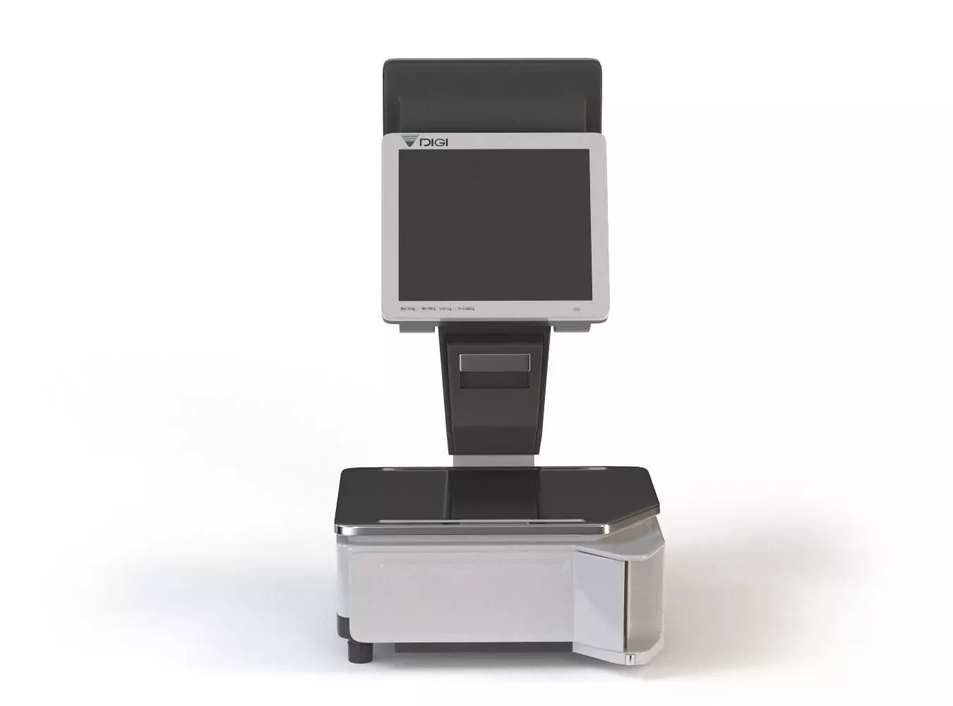 Electronic Market Scale 3D model