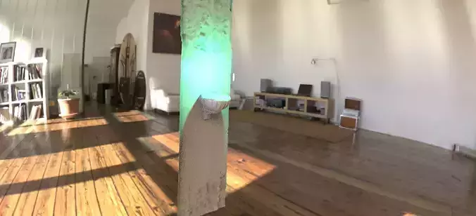 light on wall 3D model