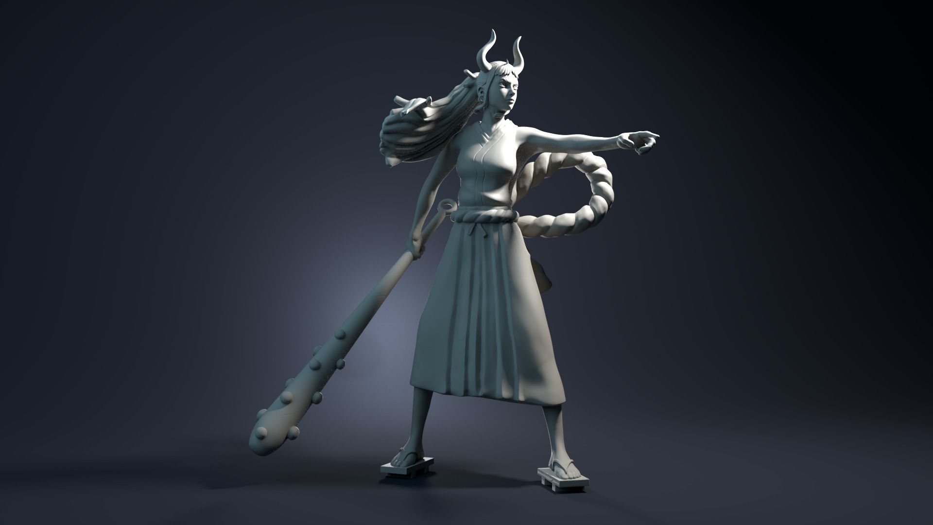 Yamato Onepiece 3D print model_2