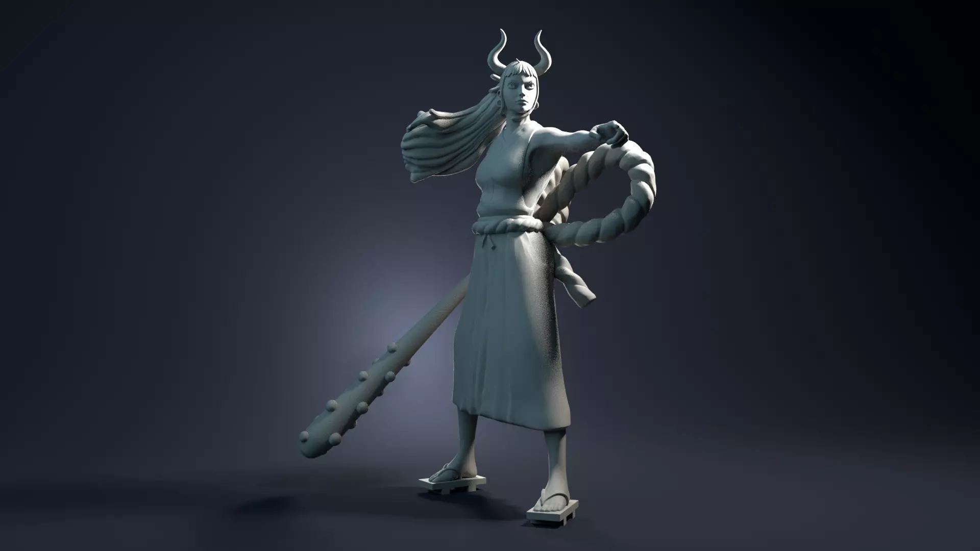 Yamato Onepiece 3D print model_0