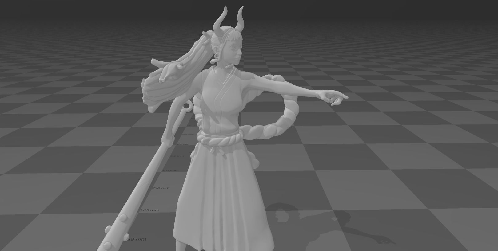 Yamato Onepiece 3D print model_3