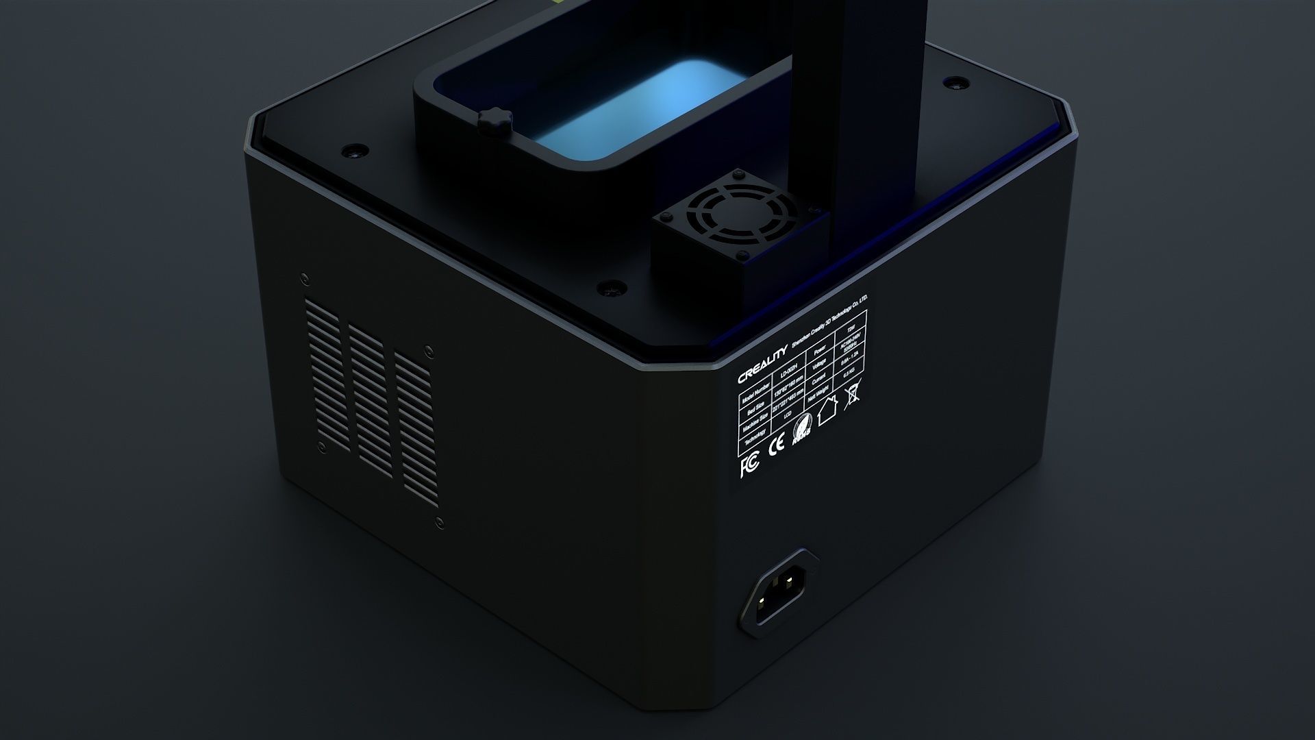 3D Printer Low-poly 3D model_18