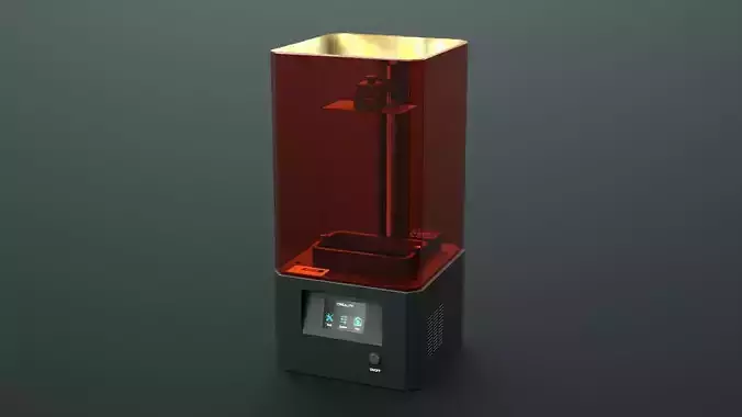 3D Printer Low-poly 3D model