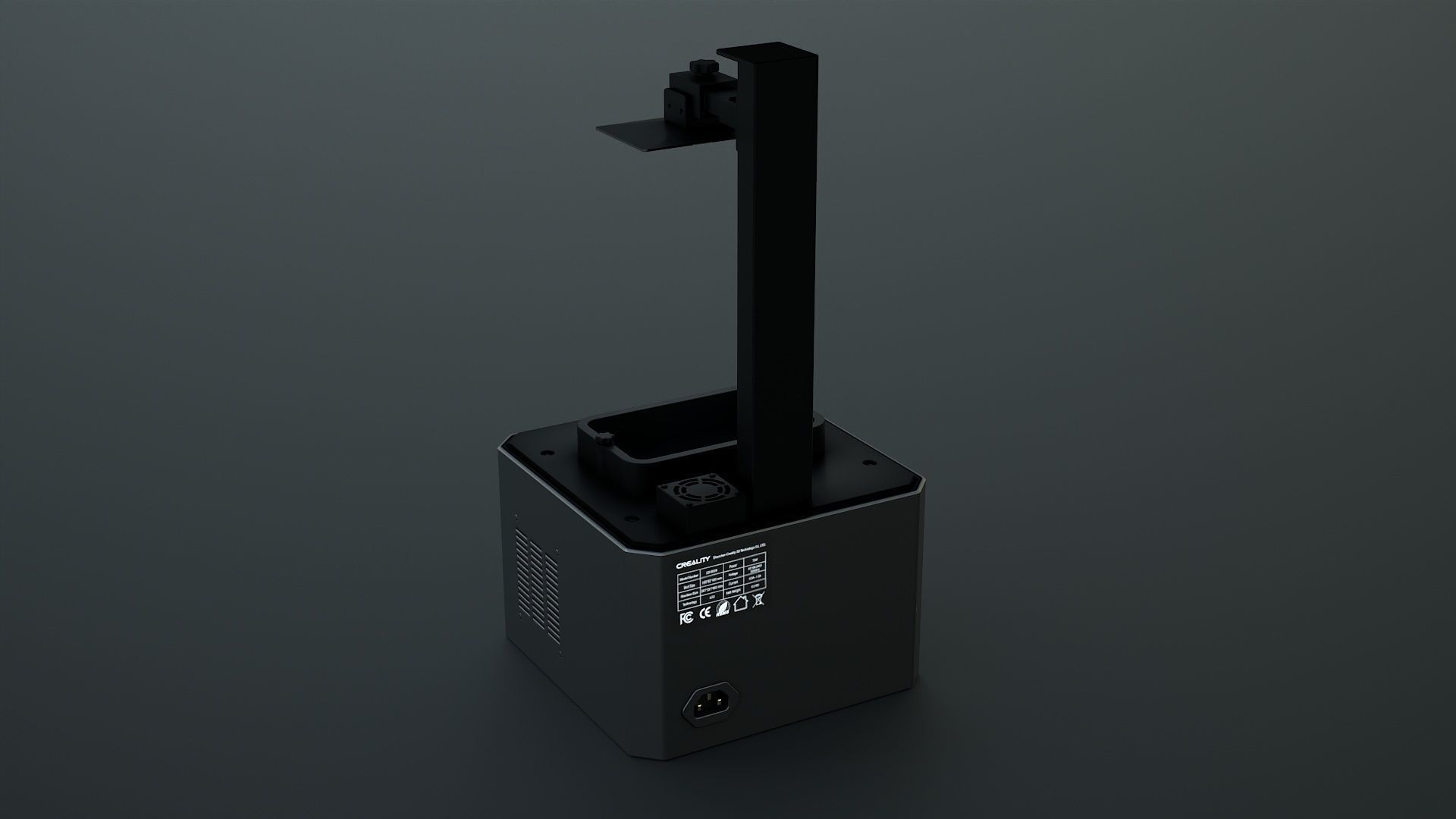 3D Printer Low-poly 3D model_11