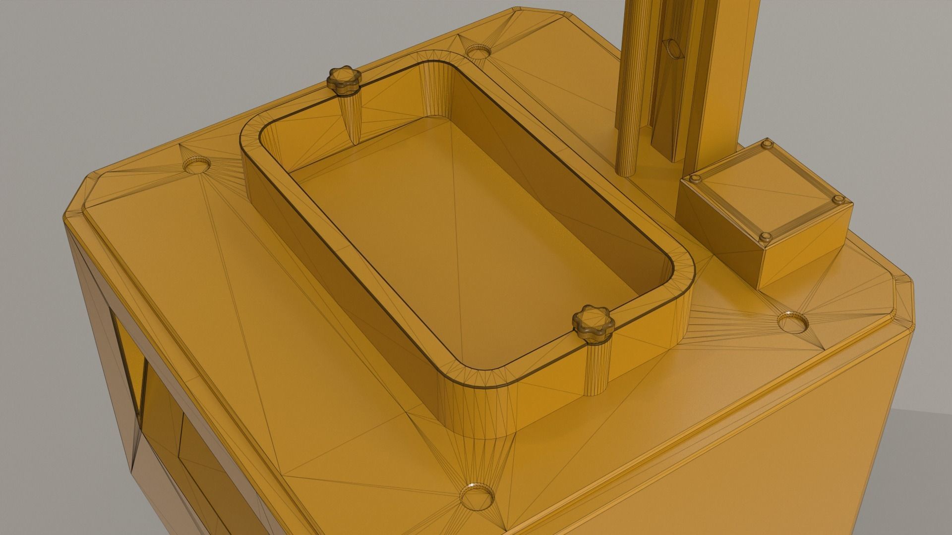 3D Printer Low-poly 3D model_28