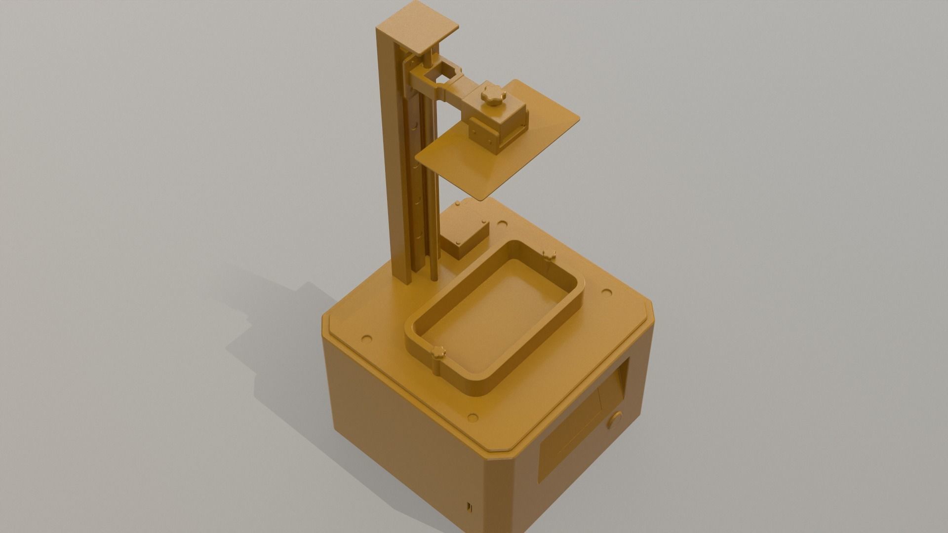 3D Printer Low-poly 3D model_31