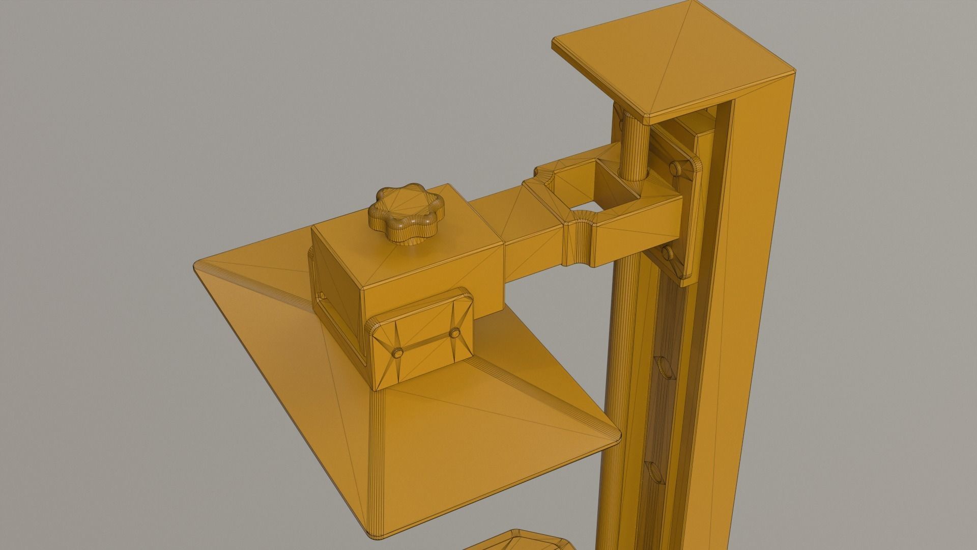 3D Printer Low-poly 3D model_29