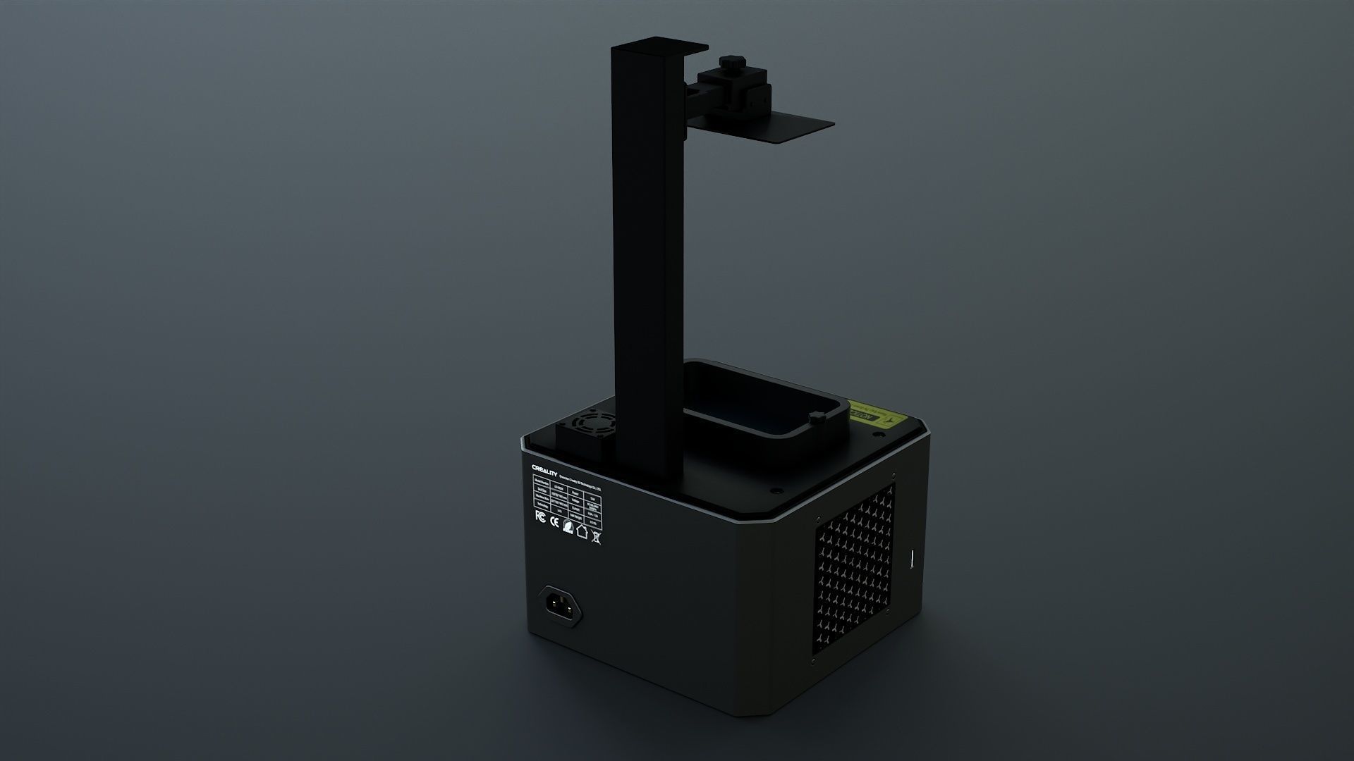 3D Printer Low-poly 3D model_13