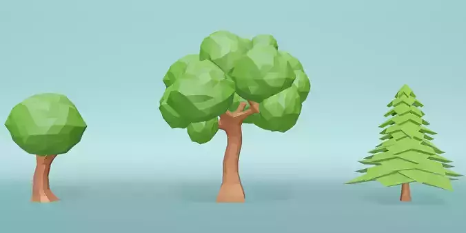 Low-Poly Trees tree