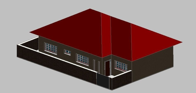 HOME house with roof