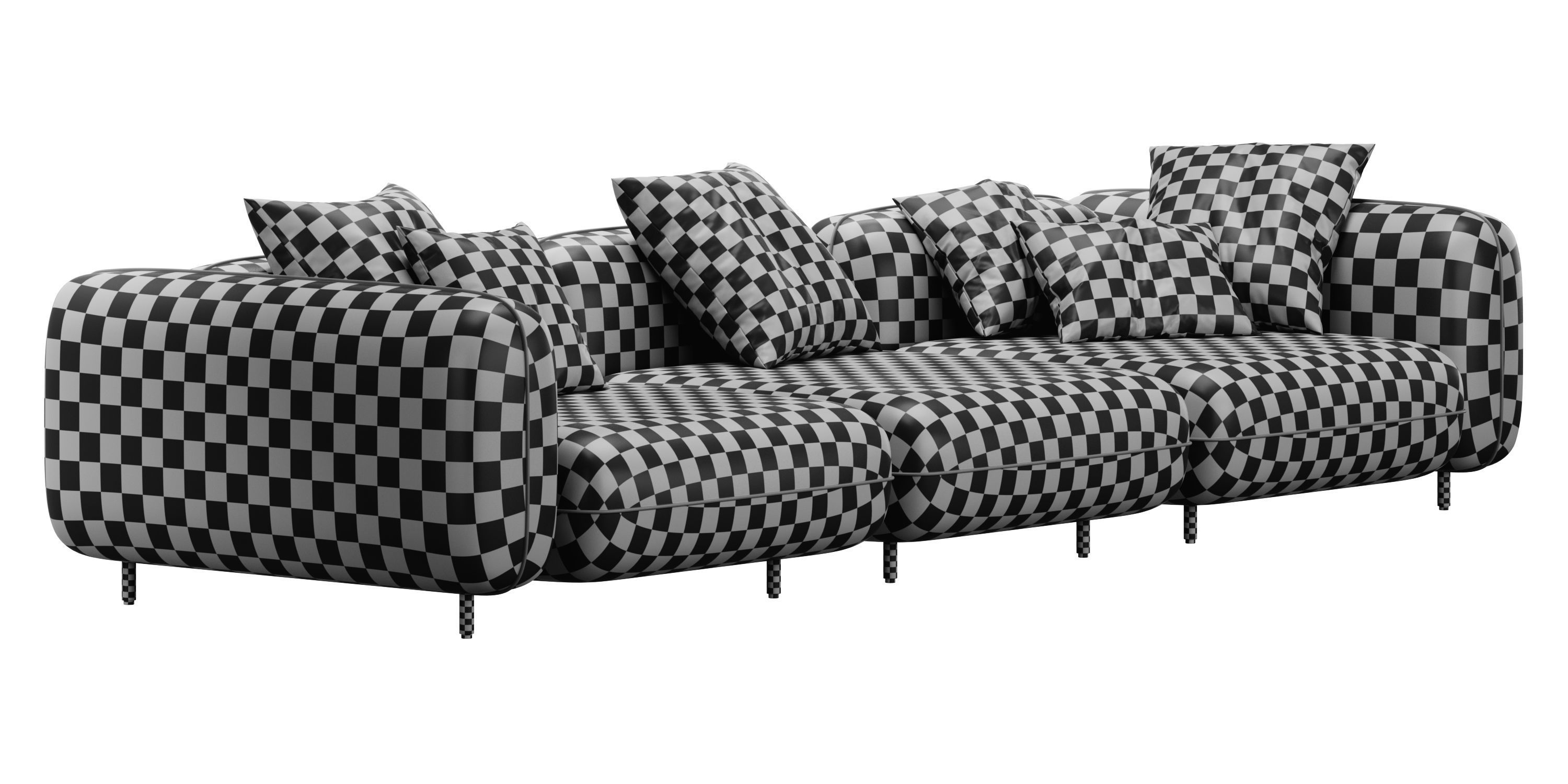 Delavega modular sofa dp1 d2 dp3 3D model_5